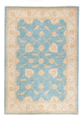 Tapis Ziegler - 247 x 171 cm - bleu clair