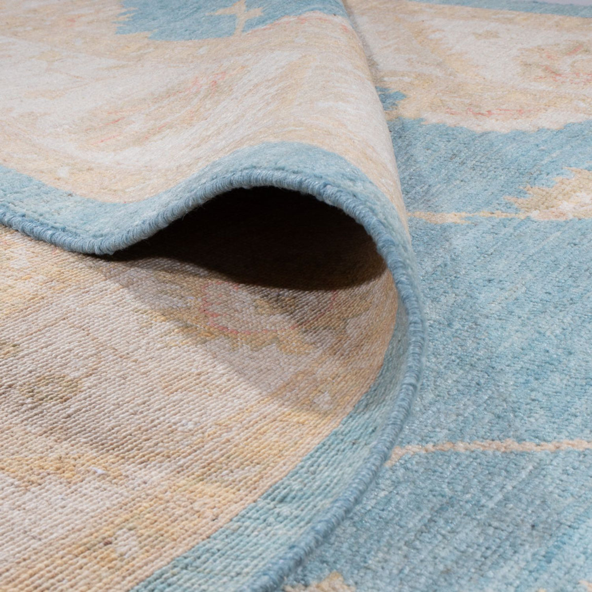 Tapis Ziegler - 247 x 171 cm - bleu clair