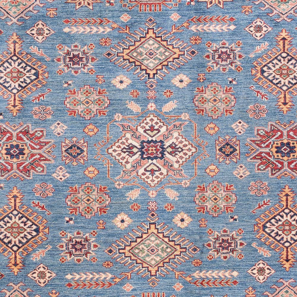 Tapis Ziegler - Kazak - 300 x 244 cm - bleu clair