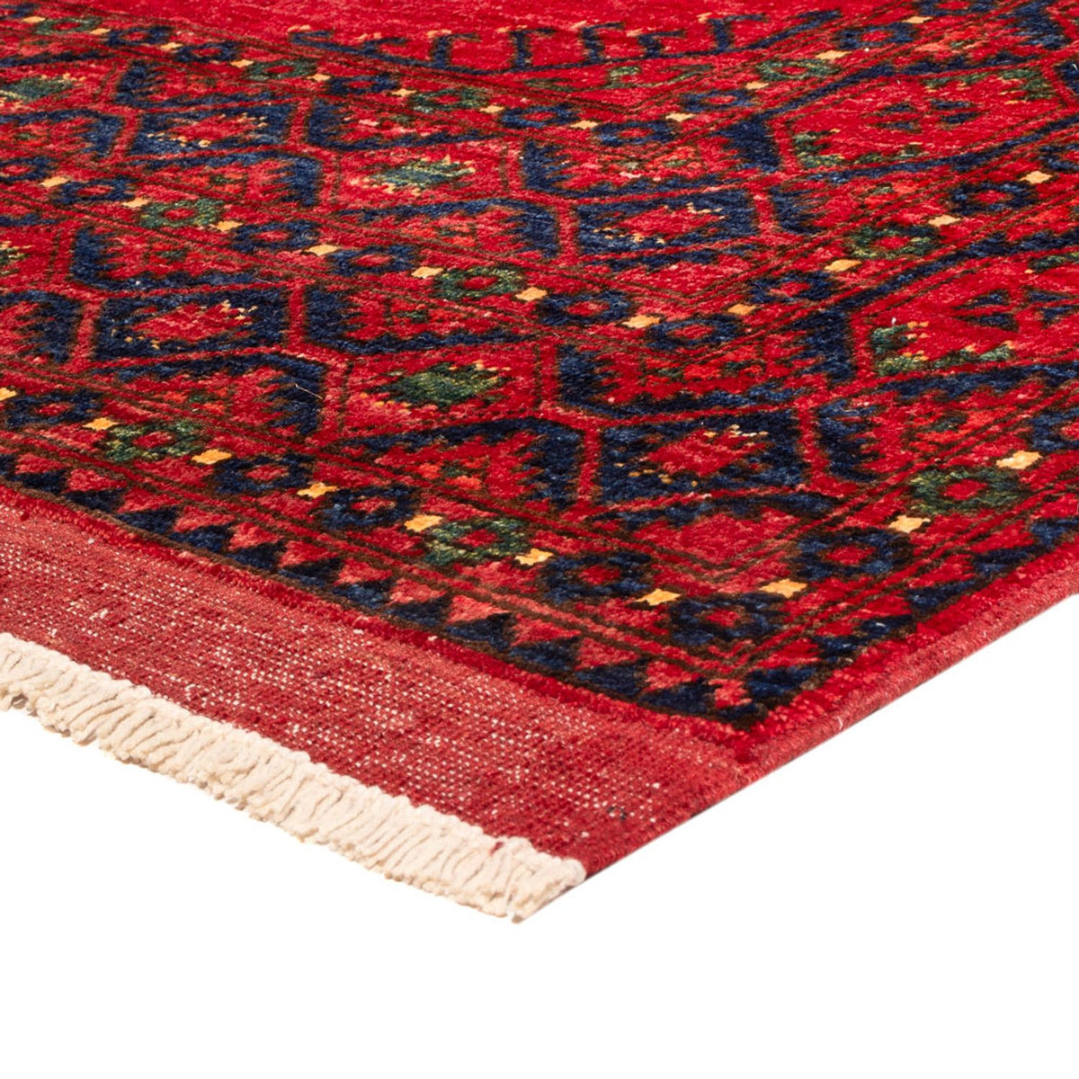 Tapis afghan - 301 x 255 cm - rouge