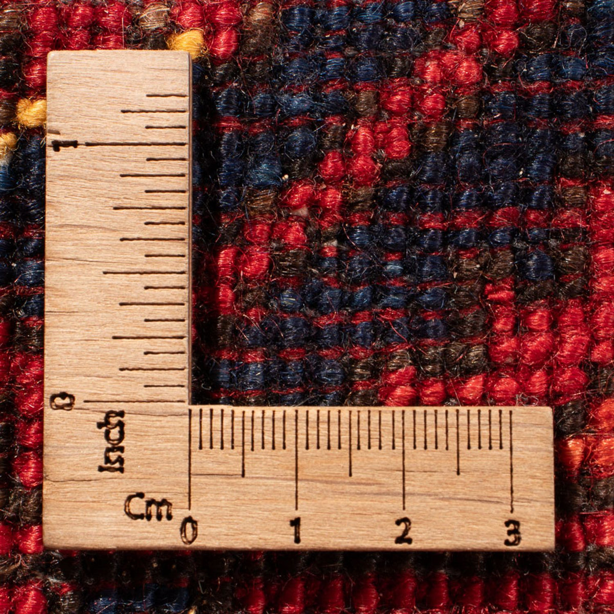 Tapis afghan - 301 x 255 cm - rouge