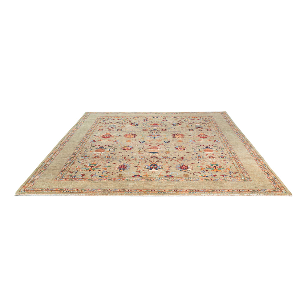 Tapis Ziegler - Ariana - 290 x 246 cm - beige foncé