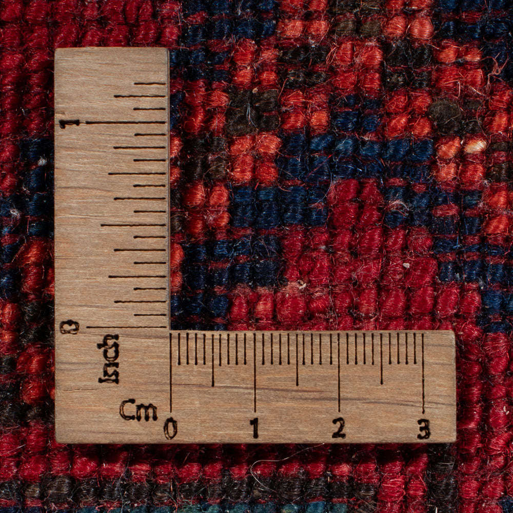 Tapis afghan - Kunduz - 312 x 258 cm - rouge