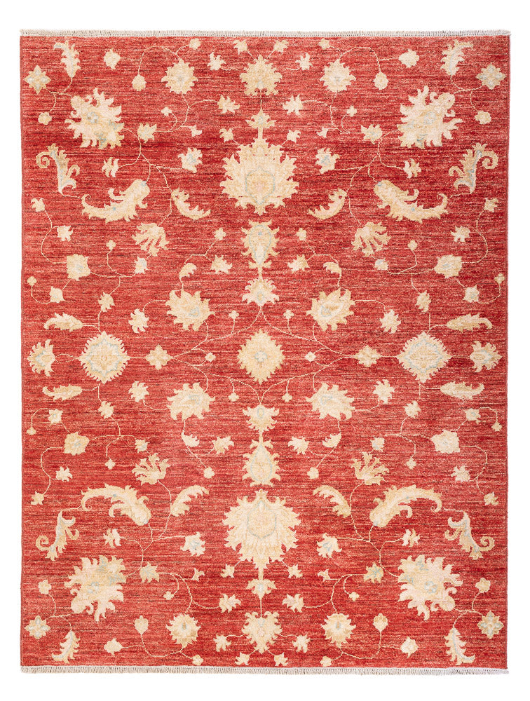 Tapis Ziegler - Moderne - 206 x 154 cm - rouge