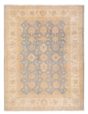 Tapis Ziegler - 201 x 151 cm - bleu pétrole