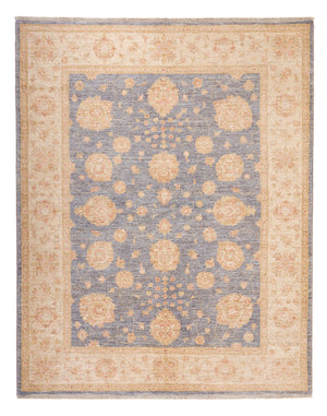 Tapis Ziegler - 199 x 156 cm - bleu pétrole