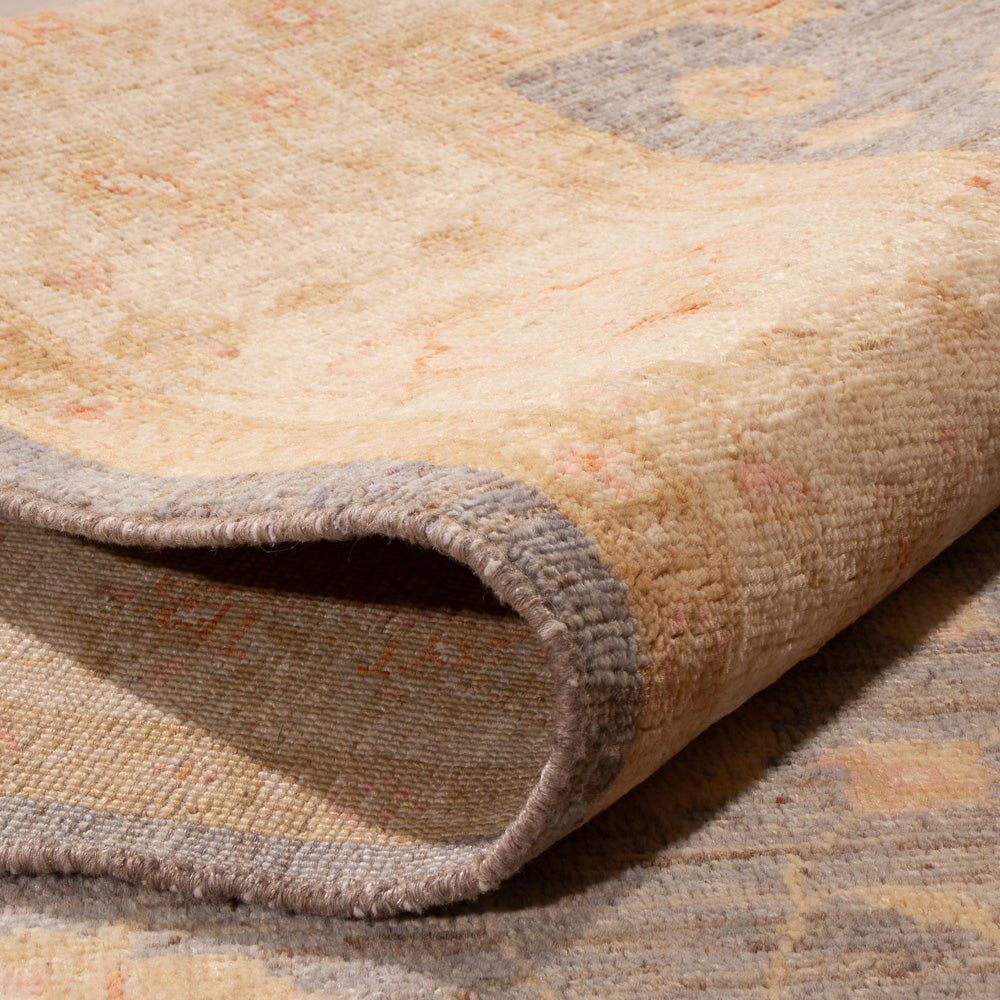 Tapis Ziegler - 199 x 156 cm - bleu pétrole