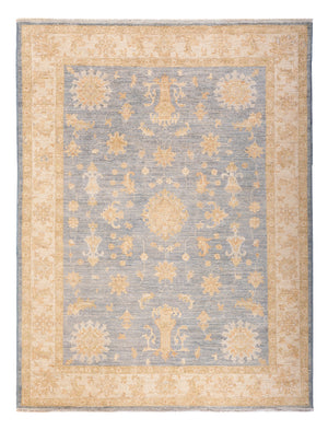 Tapis Ziegler - 198 x 151 cm - bleu pétrole