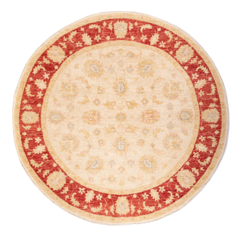 Tapis Ziegler ronde  - 201 x 198 cm - beige