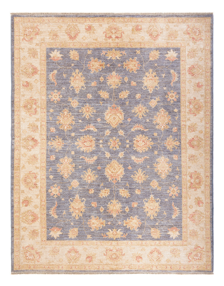 Tapis Ziegler - 200 x 153 cm - bleu pétrole