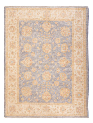 Tapis Ziegler - 201 x 150 cm - bleu pétrole