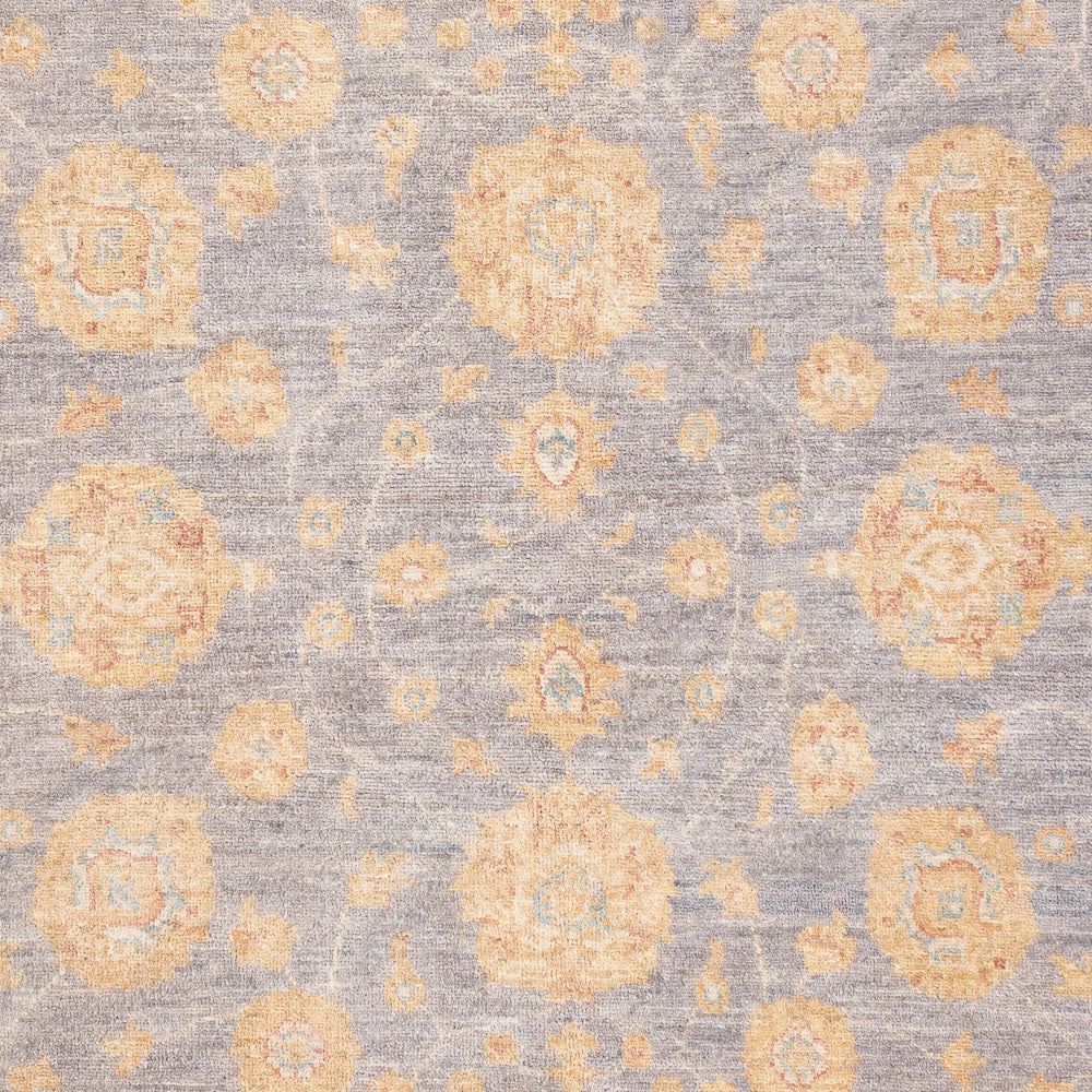 Tapis Ziegler - 201 x 150 cm - bleu pétrole