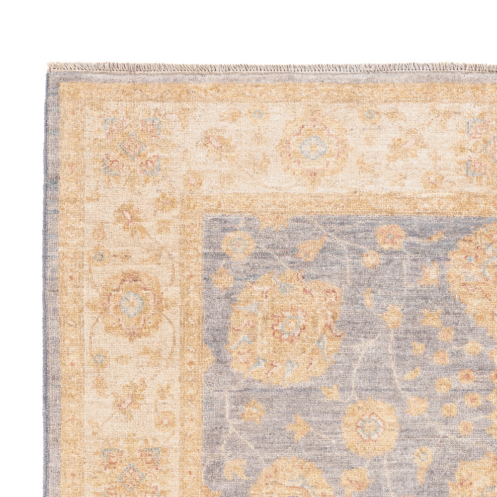 Tapis Ziegler - 201 x 150 cm - bleu pétrole