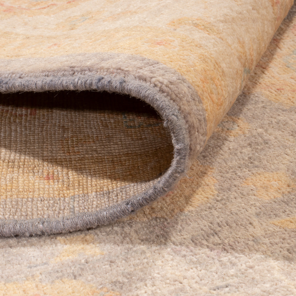 Tapis Ziegler - 201 x 150 cm - bleu pétrole