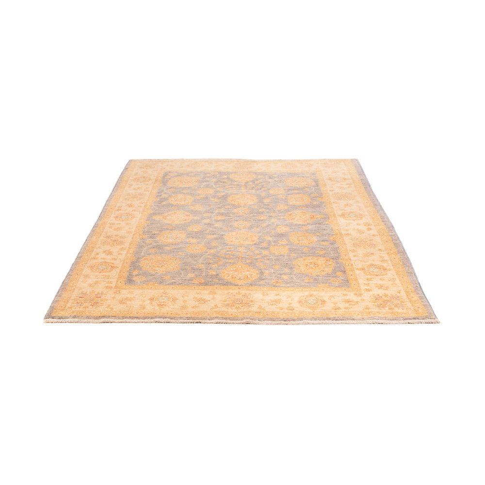 Tapis Ziegler - 201 x 150 cm - bleu pétrole