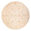 Tapis Ziegler ronde  - 200 x 199 cm - beige