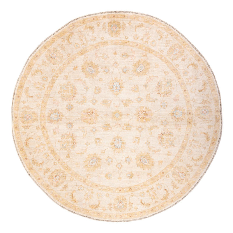 Tapis Ziegler ronde  - 200 x 199 cm - beige