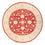 Tapis Ziegler ronde  - 201 x 200 cm - rouge