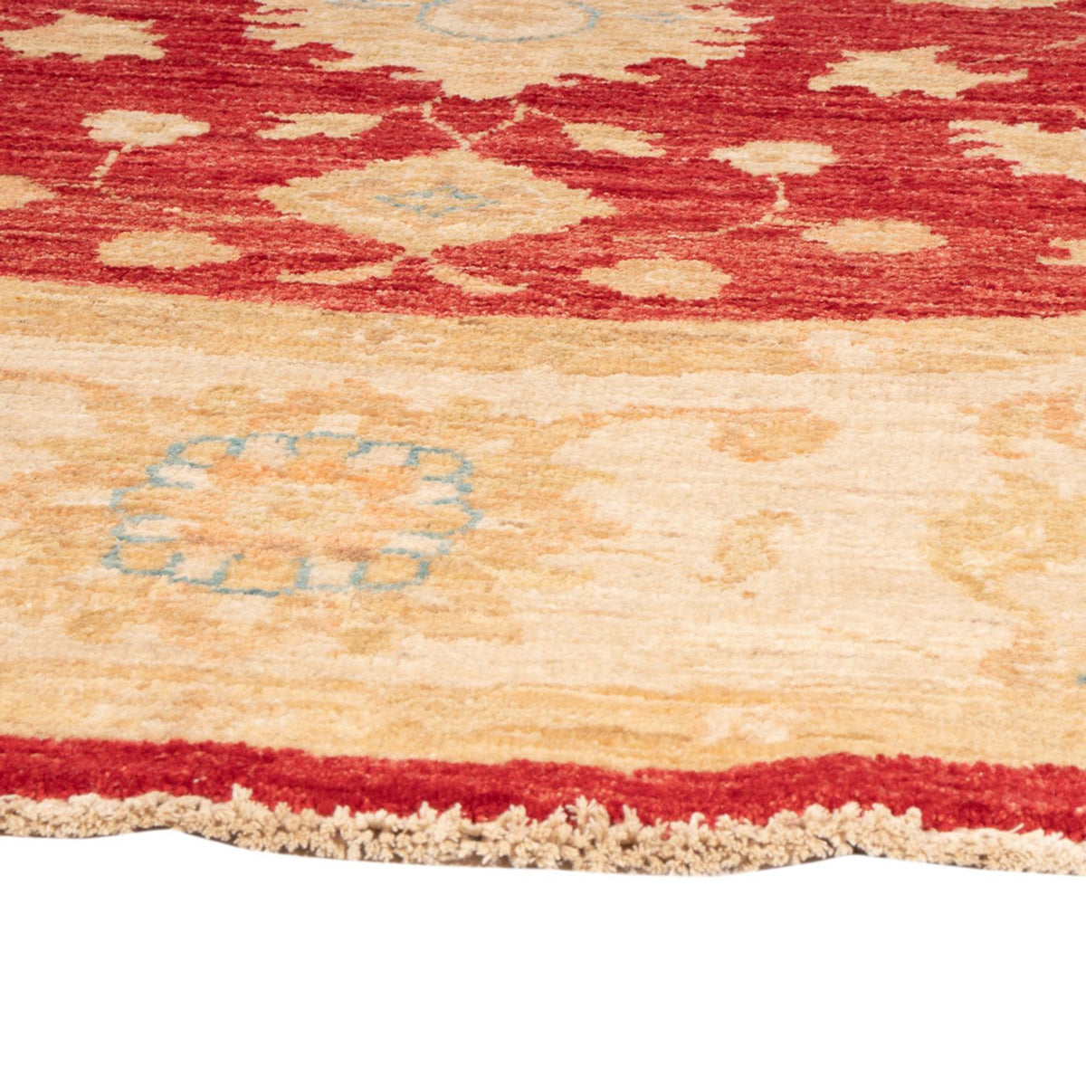 Tapis Ziegler ronde  - 201 x 200 cm - rouge