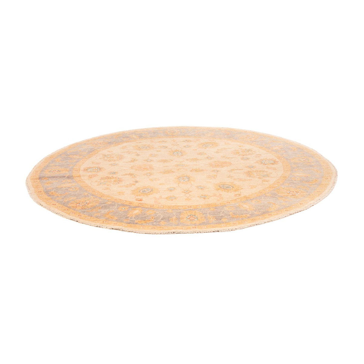 Tapis Ziegler ronde  - 200 x 199 cm - beige
