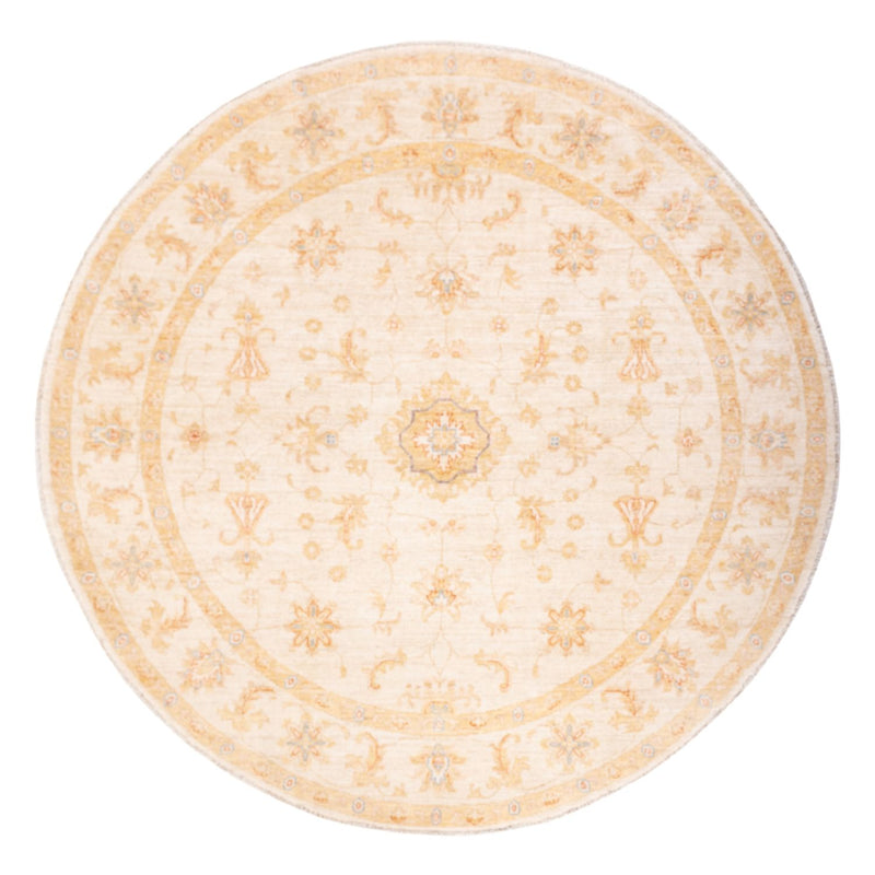 Tapis Ziegler ronde  - 202 x 200 cm - beige