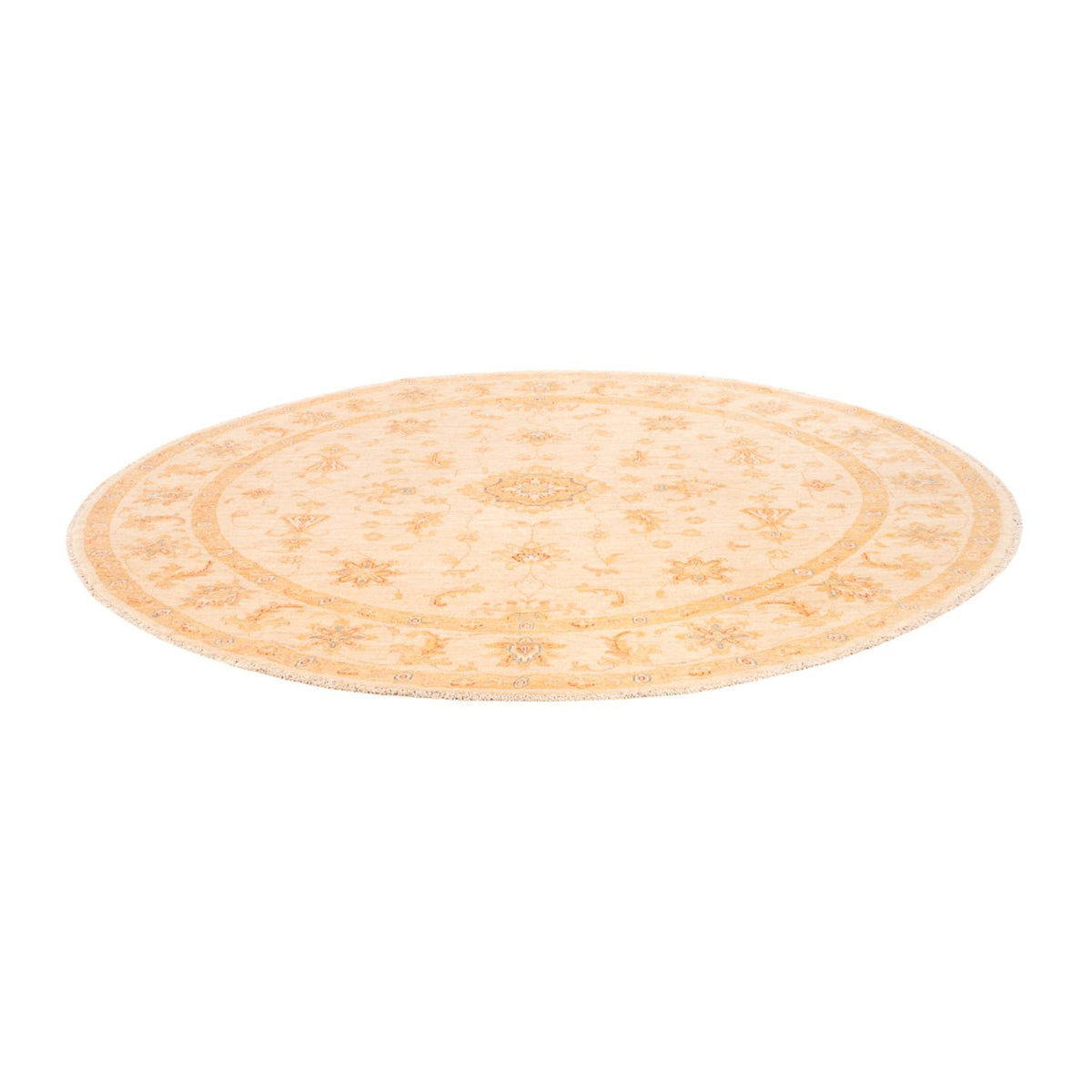 Tapis Ziegler ronde  - 202 x 200 cm - beige