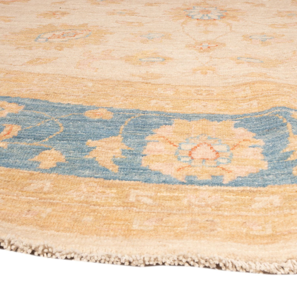 Tapis Ziegler ronde  - 246 x 245 cm - beige