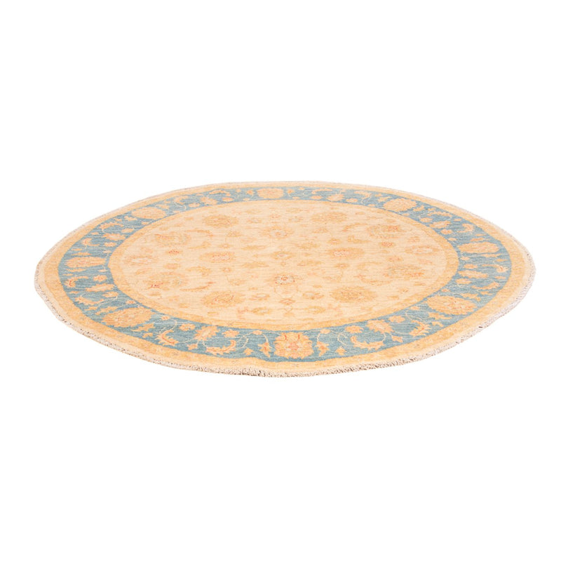 Tapis Ziegler ronde  - 149 x 145 cm - beige