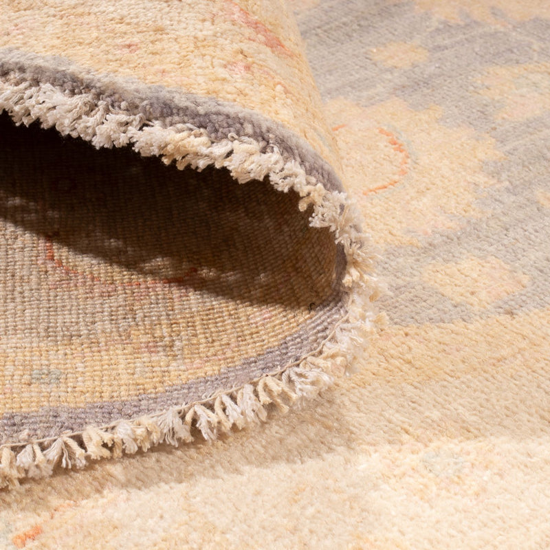 Tapis Ziegler ronde  - 146 x 146 cm - bleu de mer