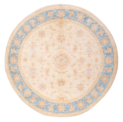 Tapis Ziegler ronde  - 147 x 145 cm - beige
