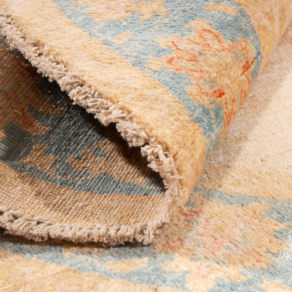 Tapis Ziegler ronde  - 147 x 145 cm - beige