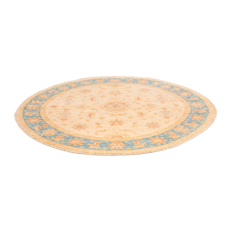 Tapis Ziegler ronde  - 147 x 145 cm - beige