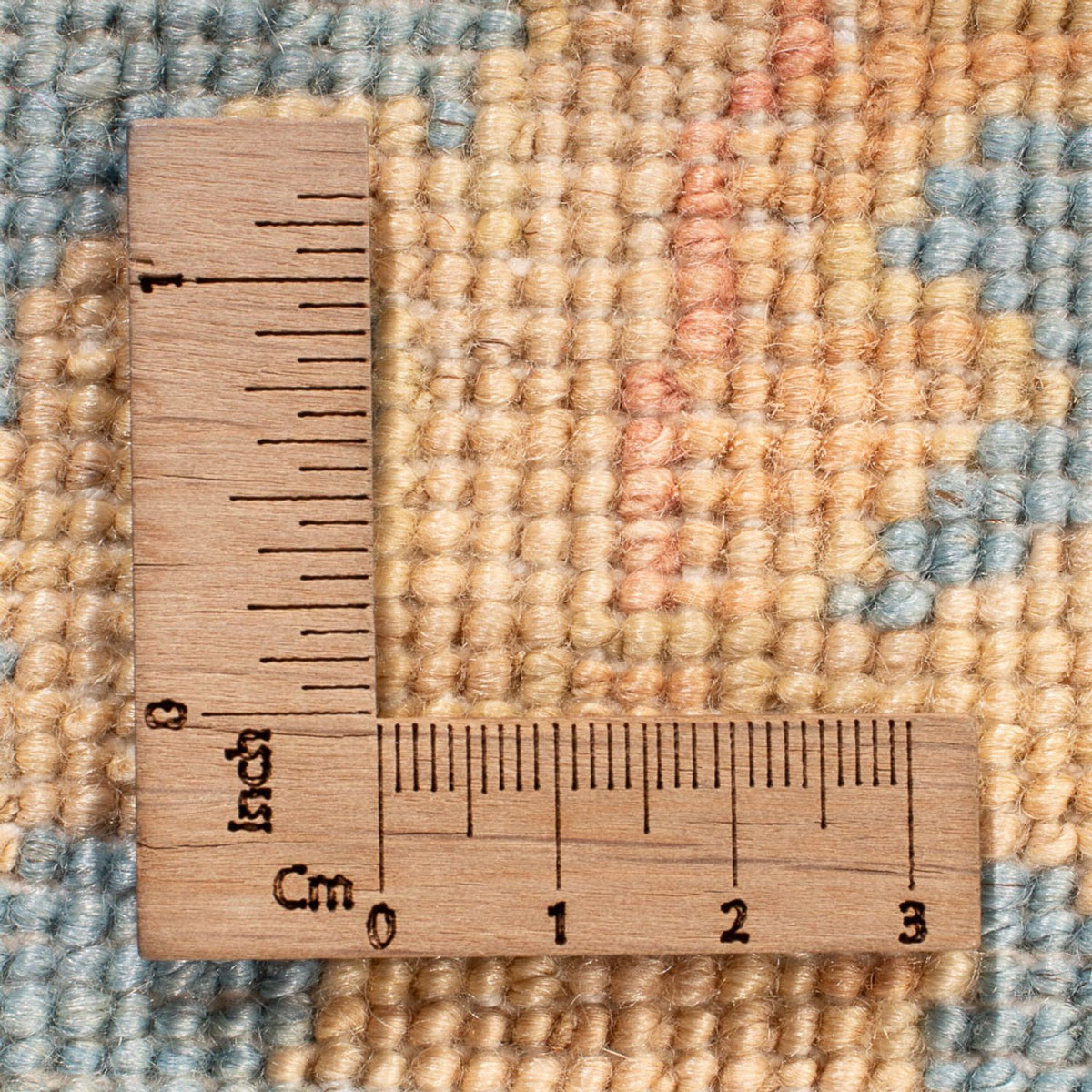 Tapis Ziegler ronde  - 152 x 146 cm - beige