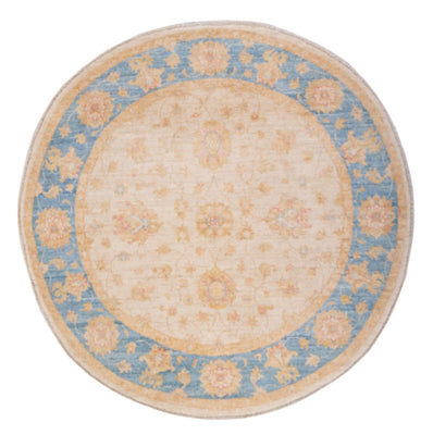 Tapis Ziegler ronde  - 149 x 147 cm - beige