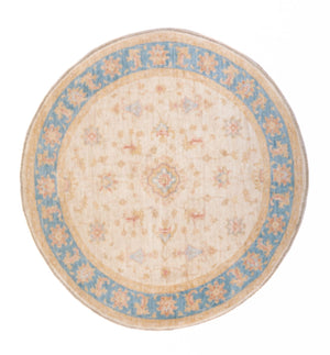 Tapis Ziegler ronde  - 148 x 147 cm - beige
