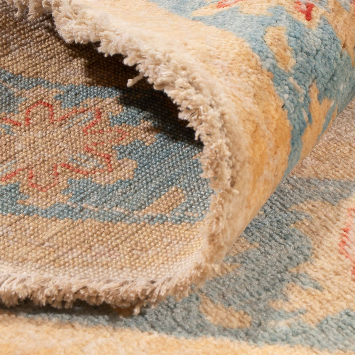 Tapis Ziegler ronde  - 148 x 147 cm - beige