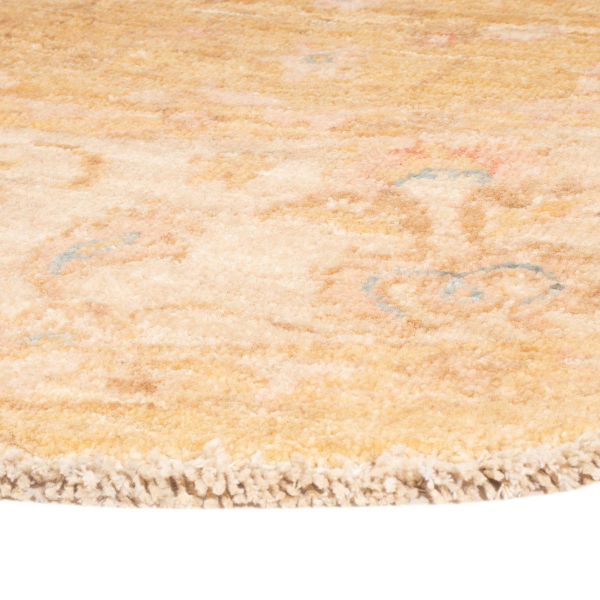 Tapis Ziegler ronde  - 150 x 146 cm - beige clair