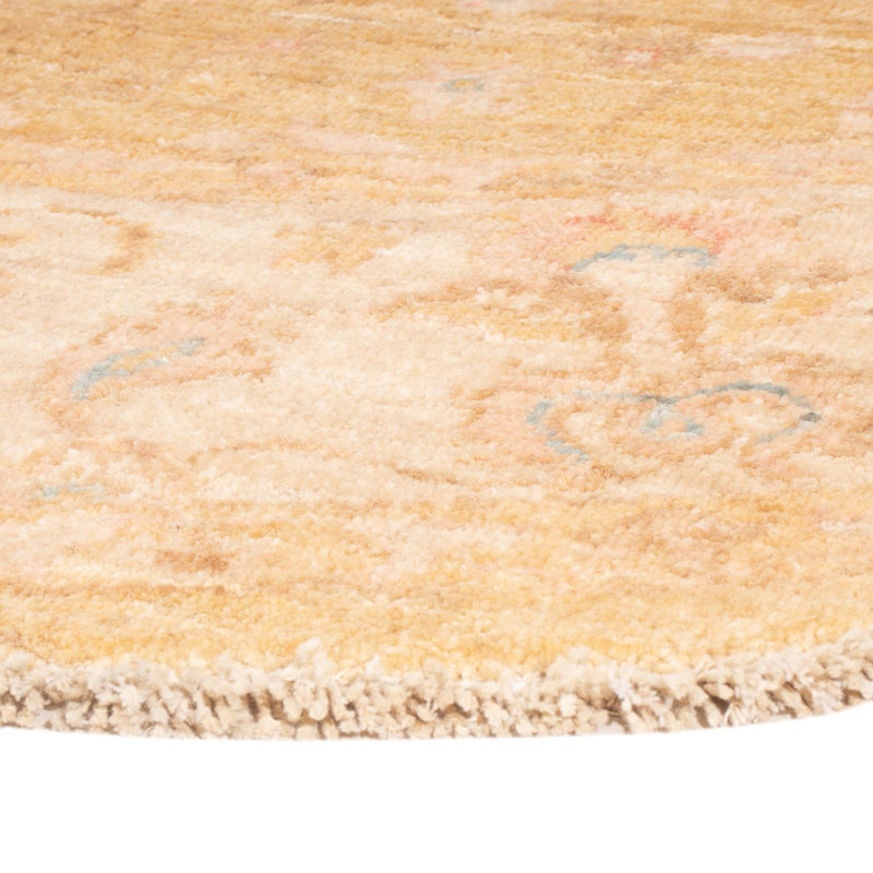 Tapis Ziegler ronde  - 150 x 146 cm - beige clair