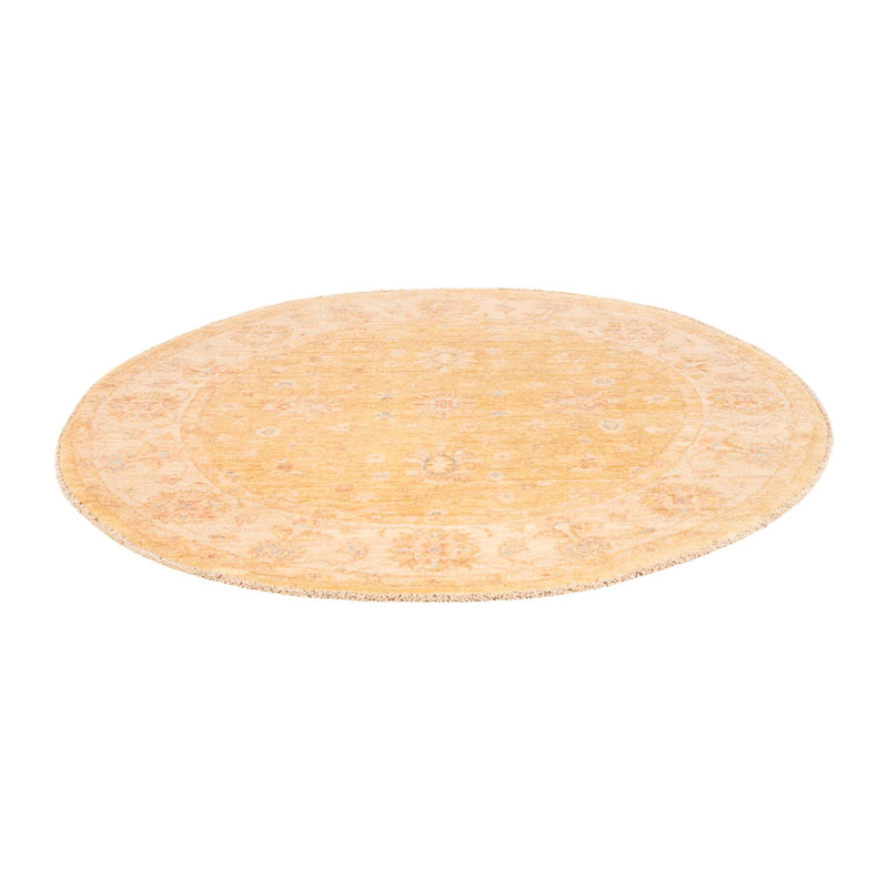 Tapis Ziegler ronde  - 150 x 146 cm - beige clair