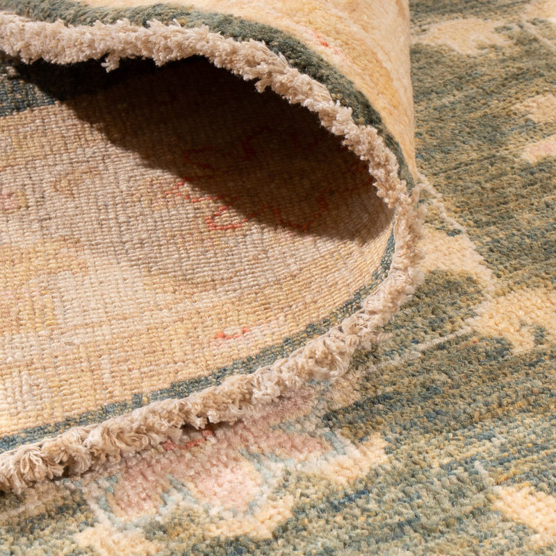 Tapis Ziegler ronde  - 154 x 150 cm - vert