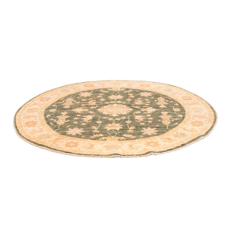 Tapis Ziegler ronde  - 154 x 150 cm - vert
