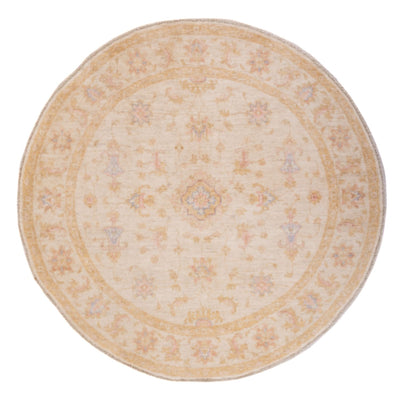Tapis Ziegler ronde  - 150 x 147 cm - beige