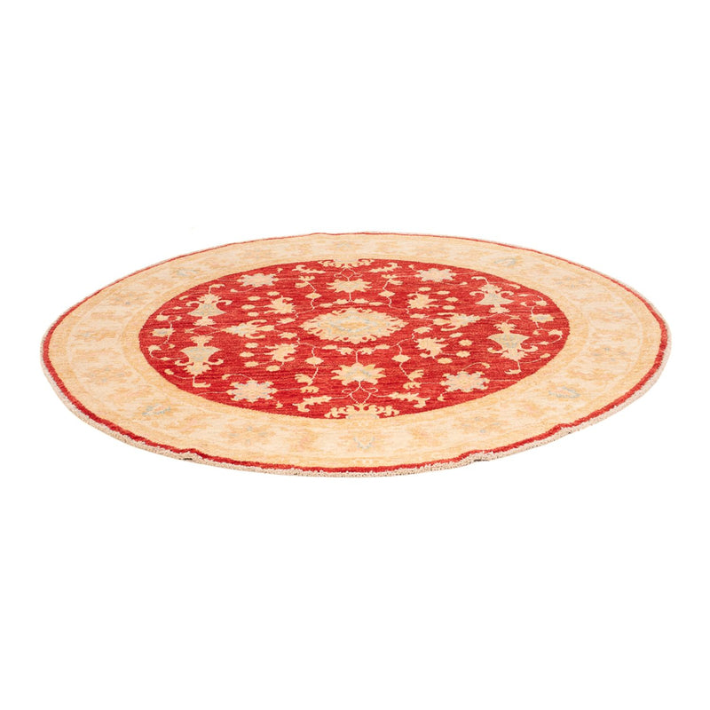 Tapis Ziegler ronde  - 153 x 150 cm - rouge