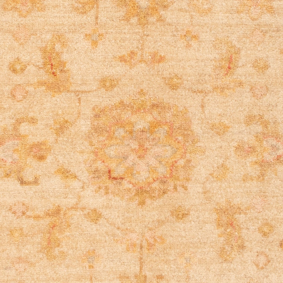 Tapis Ziegler ronde  - 94 x 97 cm - beige