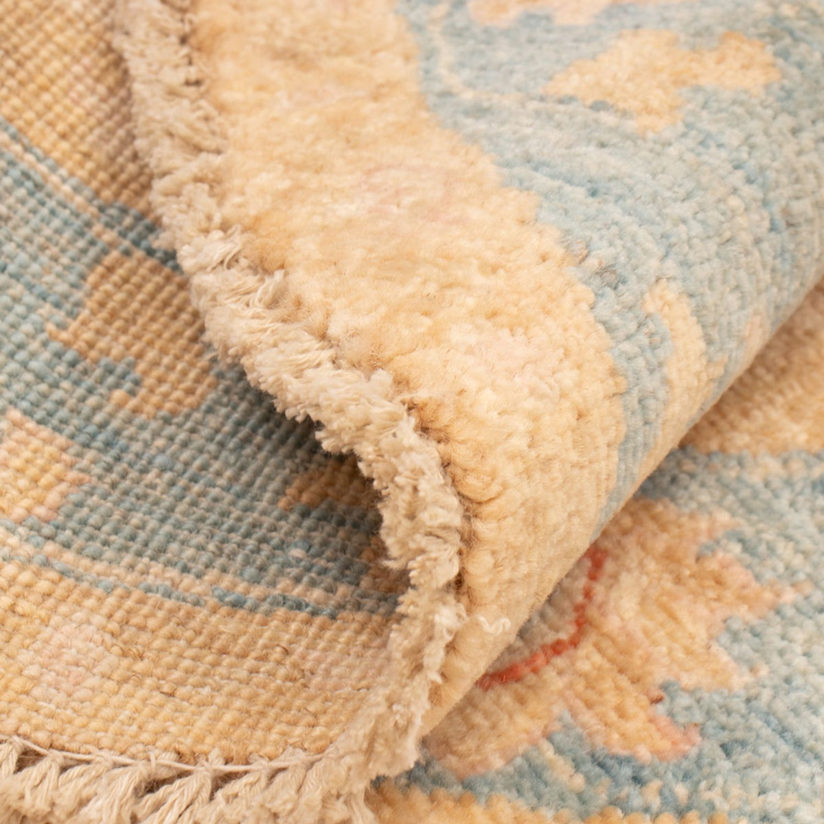 Tapis Ziegler ronde  - 96 x 96 cm - beige