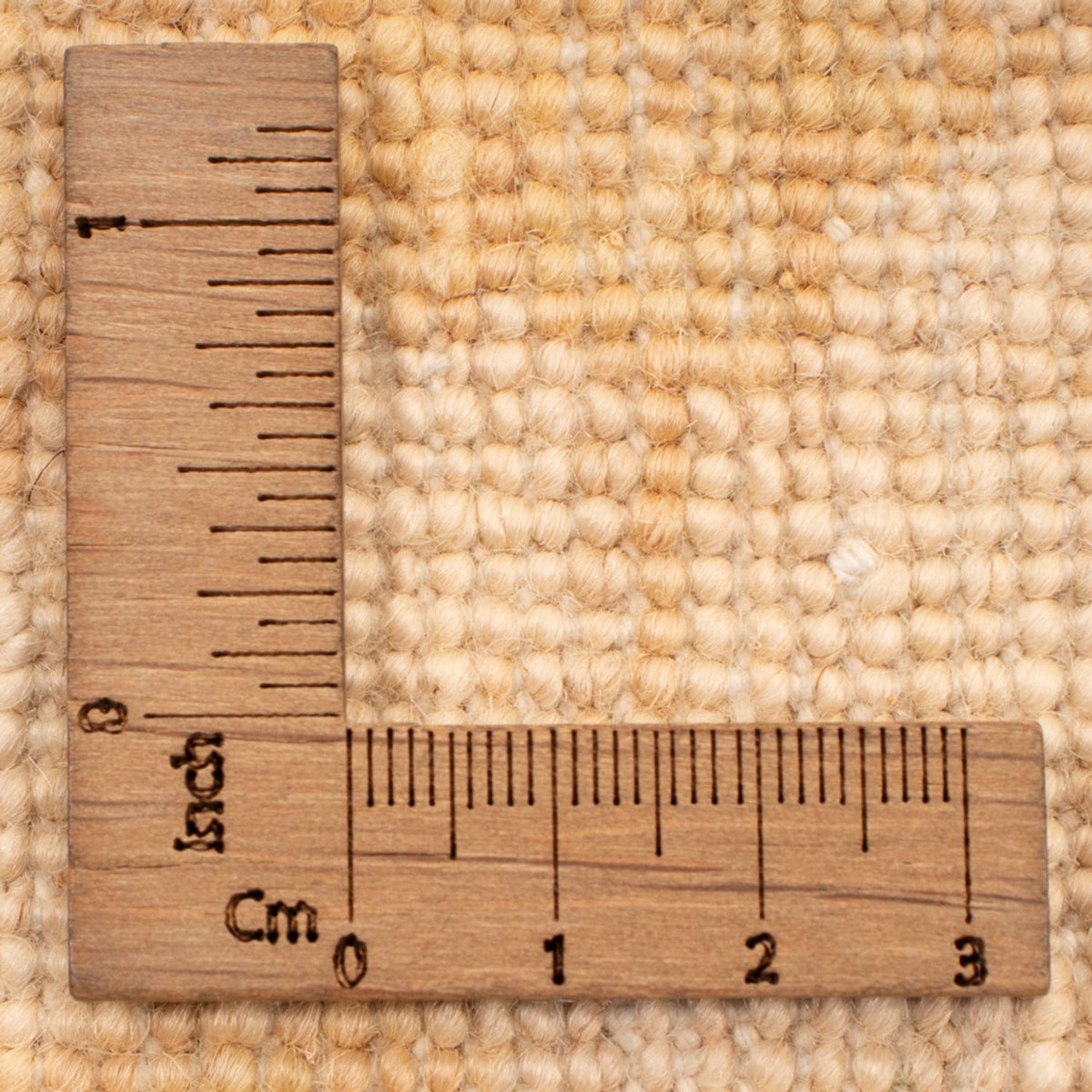 Tapis Ziegler ronde  - 96 x 96 cm - beige