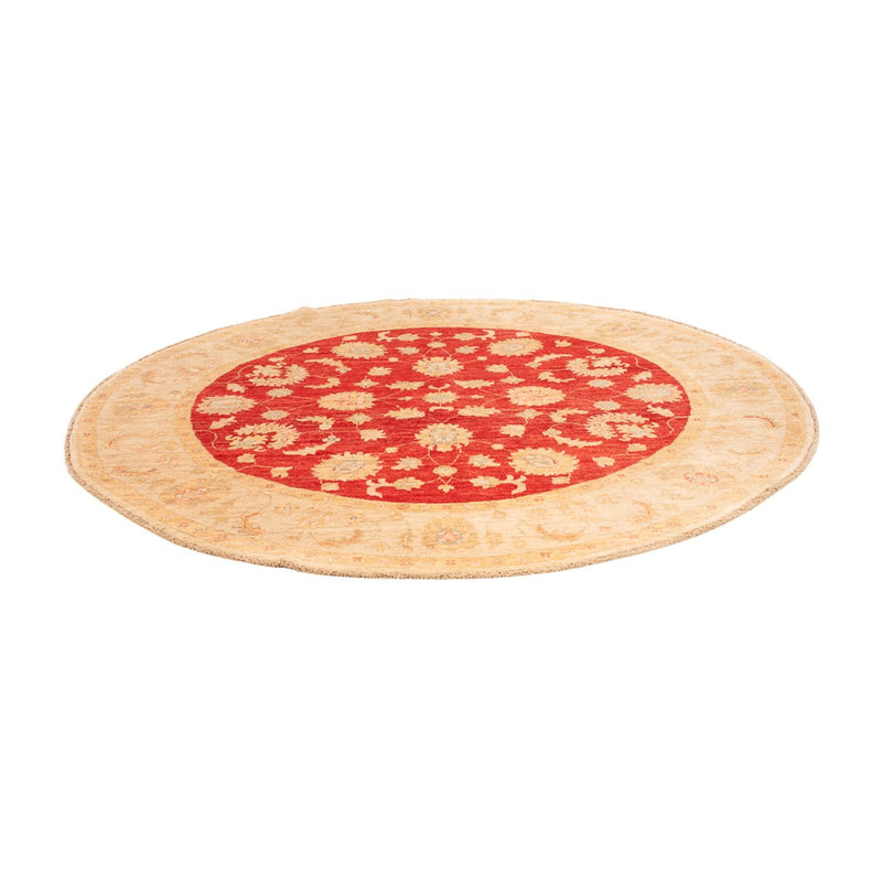 Tapis Ziegler ronde  - 204 x 199 cm - rouge