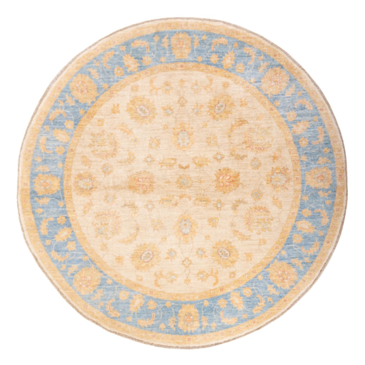 Tapis Ziegler ronde  - 199 x 194 cm - beige