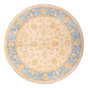 Tapis Ziegler ronde  - 199 x 194 cm - beige