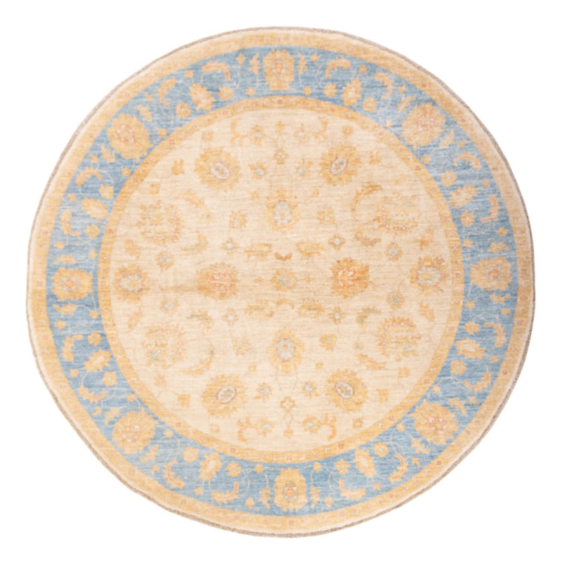 Tapis Ziegler ronde  - 199 x 194 cm - beige
